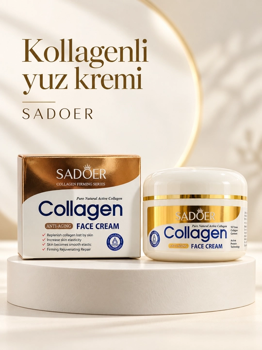 Крем для лица SADOER Vitamin C Brightening Moist Face Cream, 100 г - 
