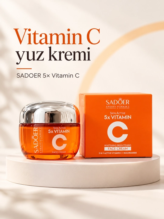 Крем для лица SADOER Vitamin C Brightening Moist Face Cream, 100 г
