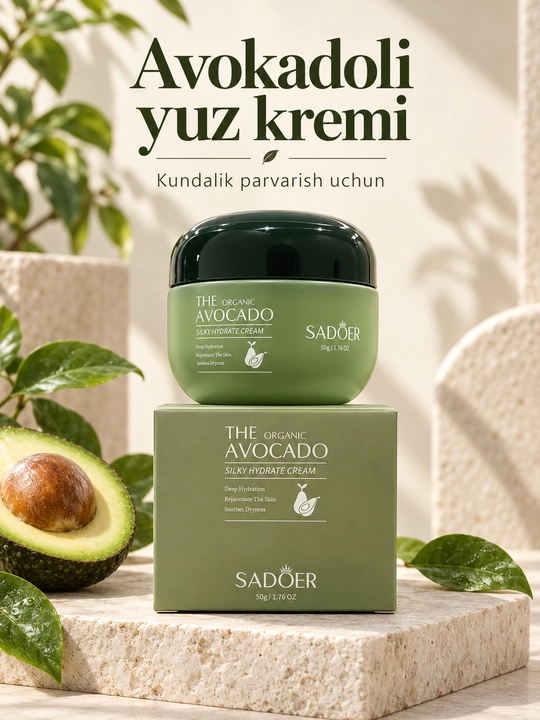 Крем для лица SADOER Vitamin C Brightening Moist Face Cream, 100 г