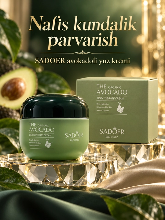 Крем для лица SADOER Vitamin C Brightening Moist Face Cream, 100 г