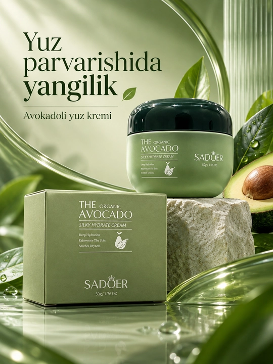 Крем для лица SADOER Vitamin C Brightening Moist Face Cream, 100 г