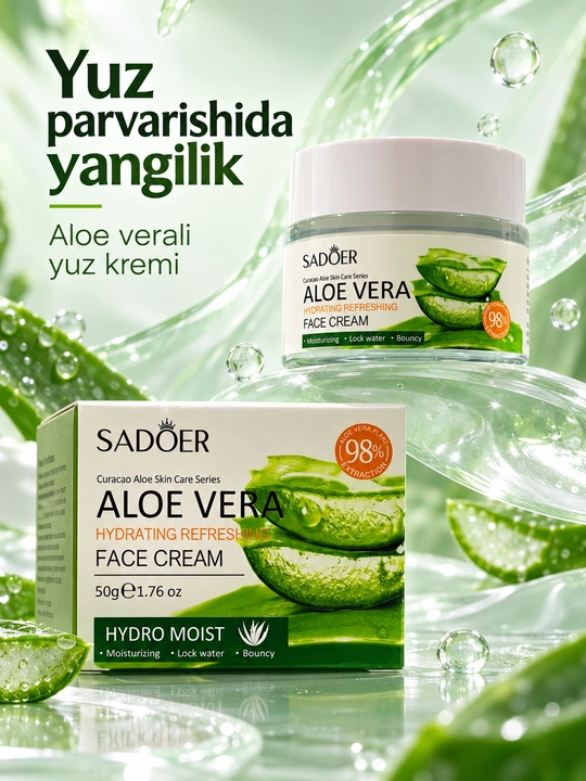 Крем для лица SADOER Vitamin C Brightening Moist Face Cream, 100 г