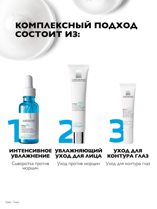 La Roche-Posay Hyalu B5 Увлажняющий крем против морщин, повышающий упругость кожи, 40 мл