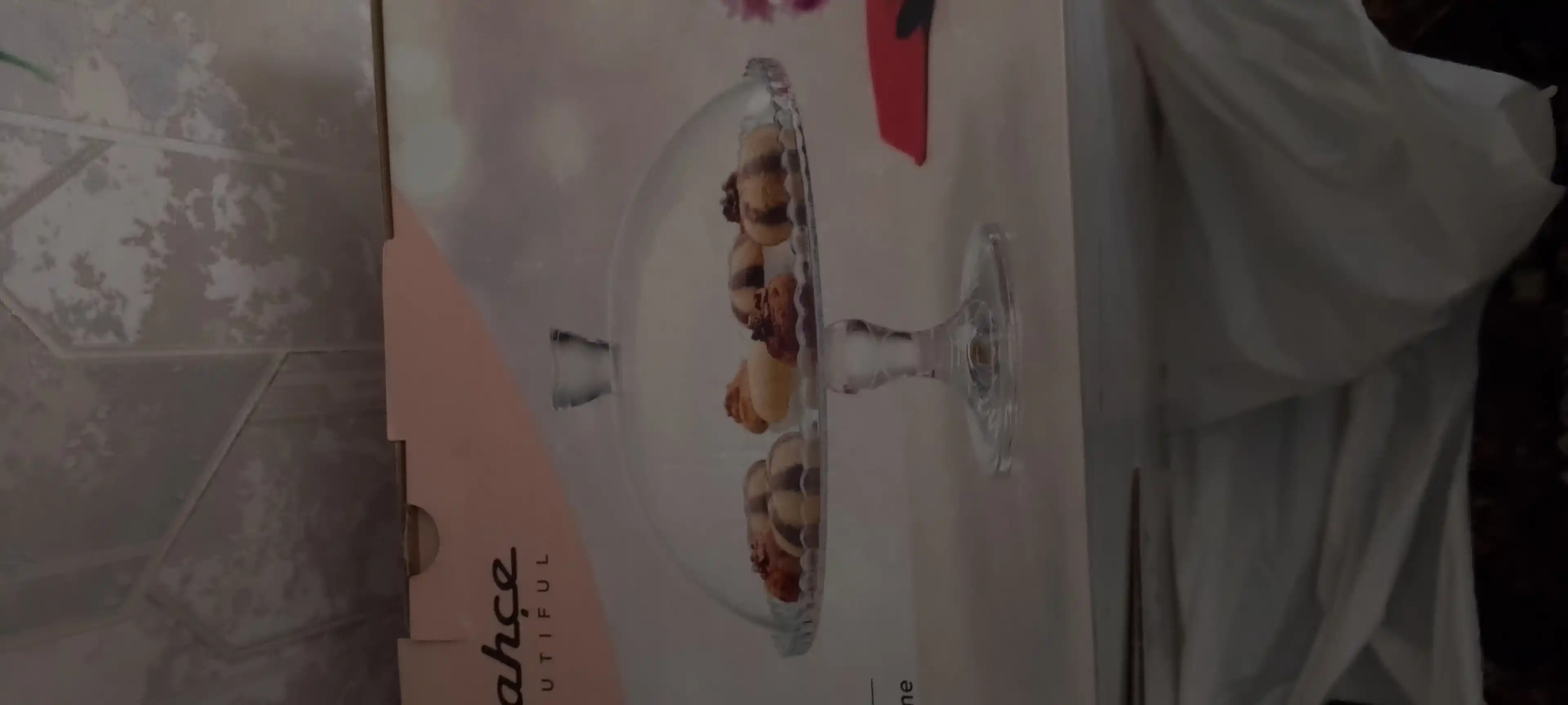 Тортница с крышкой Pasabahce Patisserie, стеклянная подставка для торта с крышкой, 1 шт
