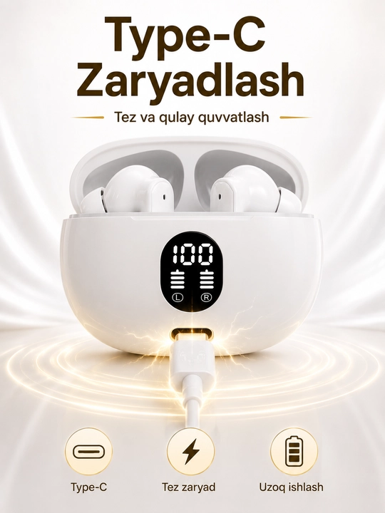 Bluetooth quloqchinlar, simsiz naushnik