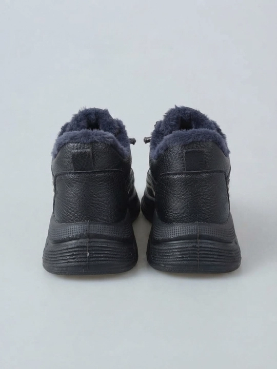 Теплые зимние меховые кеды для детей, размеры 31-39