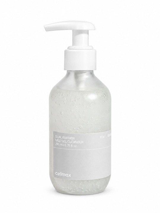 CELIMAX Dual Barrier Mild Gel Cleanser yuz uchun yumshoq tozalovchi gel, 200 ml - 