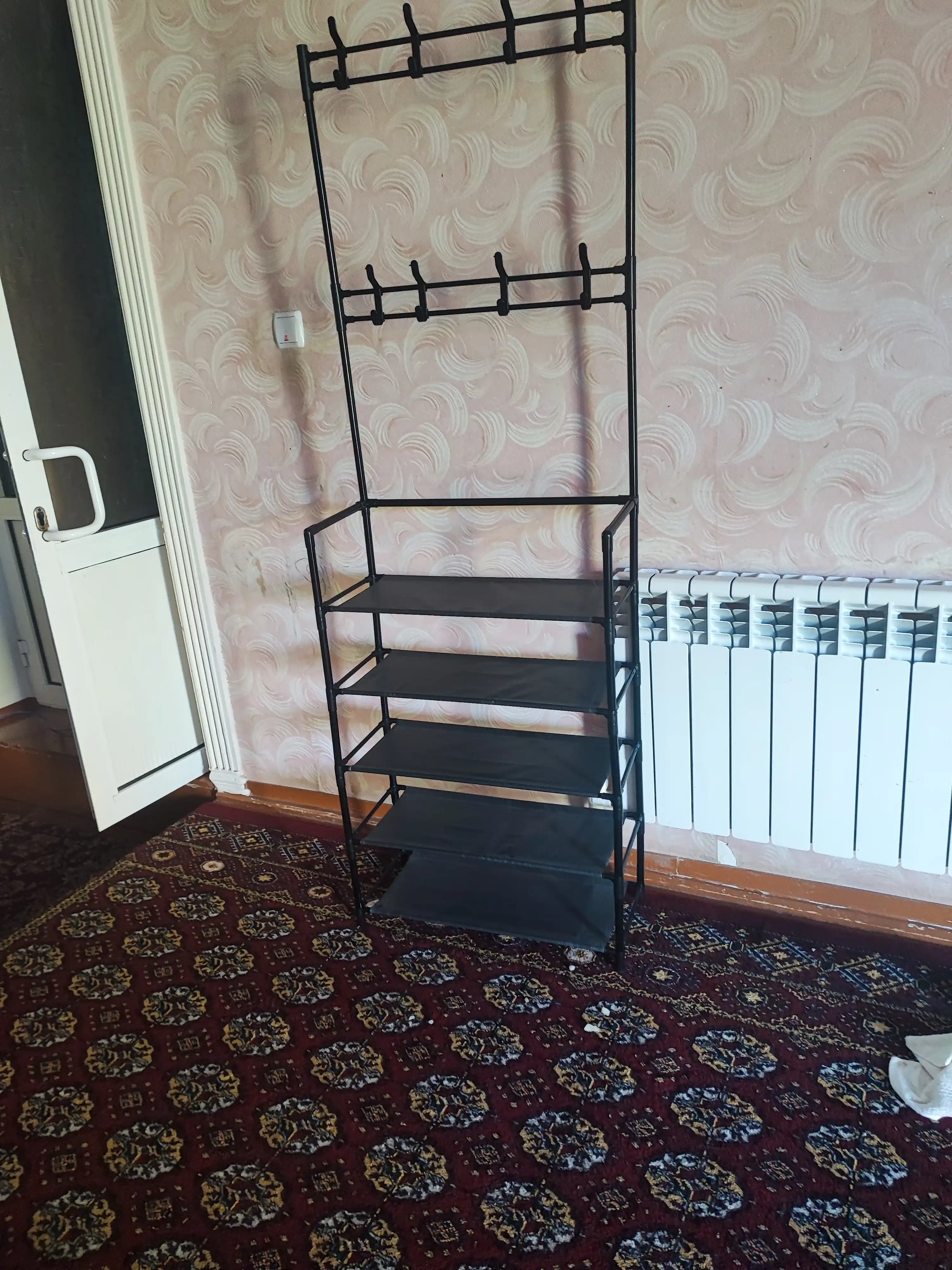 Гардероб вешалка и обувница, 2 в 1