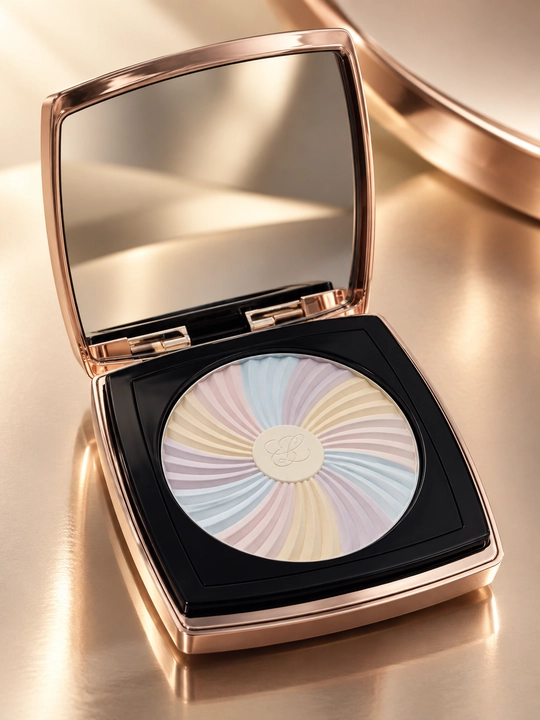 Многоцветная пудра для лица Estēe Lauder 01 Pastel Spin, компактная пудра-корректор - 