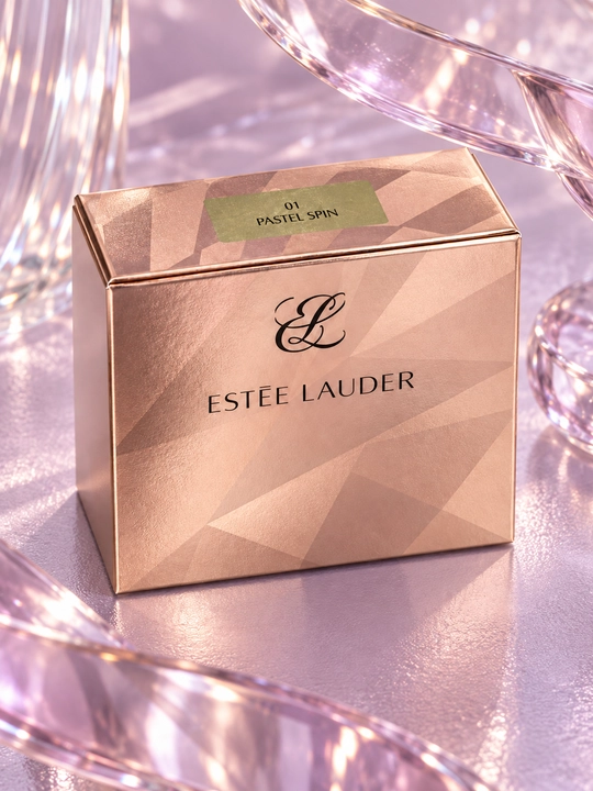 Многоцветная пудра для лица Estēe Lauder 01 Pastel Spin, компактная пудра-корректор