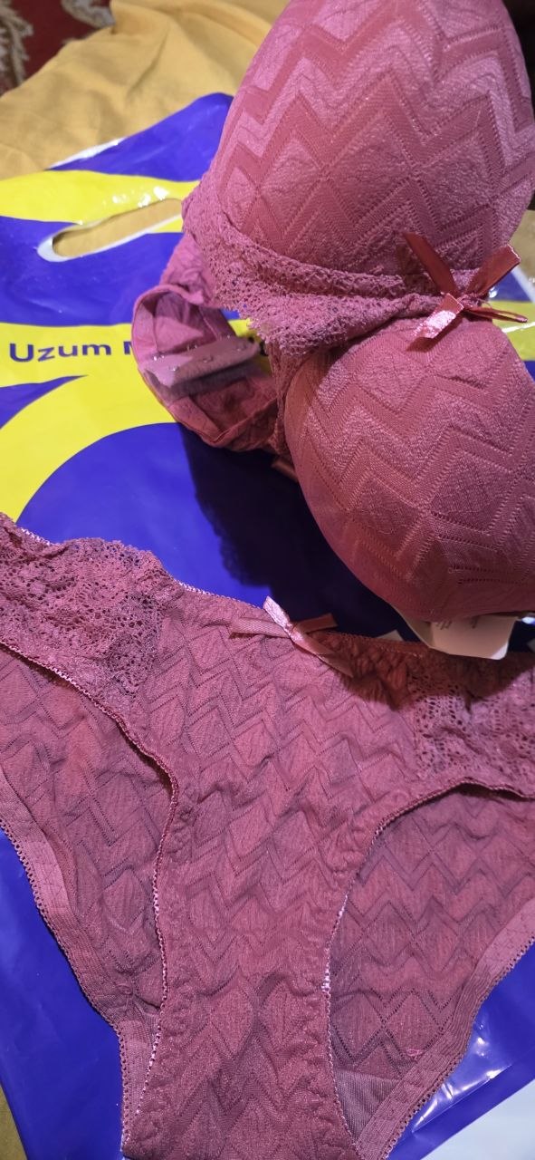 Katta o'lchamli ayollar ichki kiyim komplekti 90-105 | Push-up byustgalter