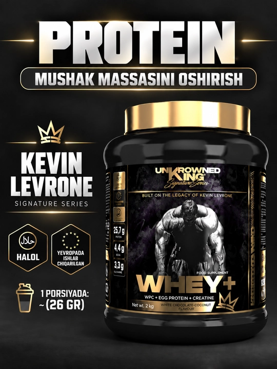 Protein UnKrowned King WHEY+, 2 kg, 60 portsiya - 