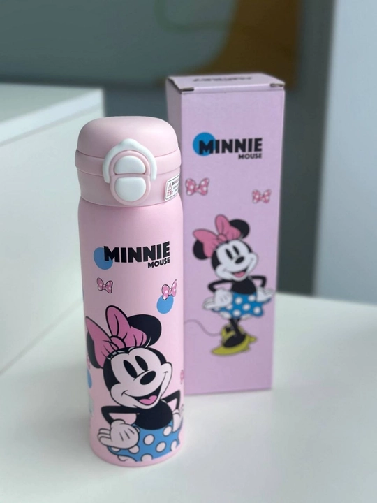 Детский термос Minnie Mouse, термобутылка для воды