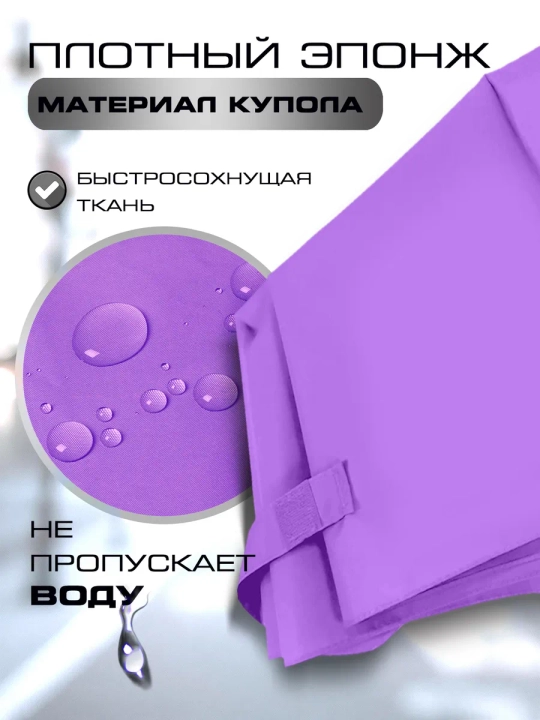 Soyabon mini avtomat va yarim avtomat, shamolga qarshi himoya