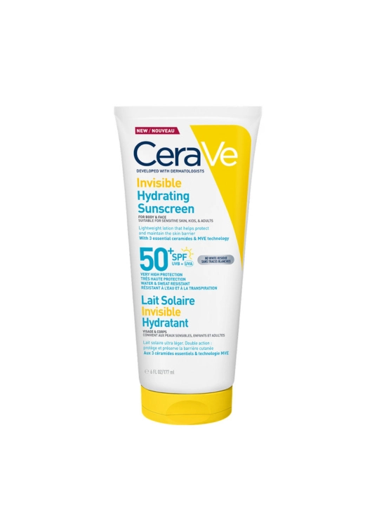 CERAVE SPF50 YUZ VA TANA UCHUN NAMLANTIRUVCHI  SUTI 177ml