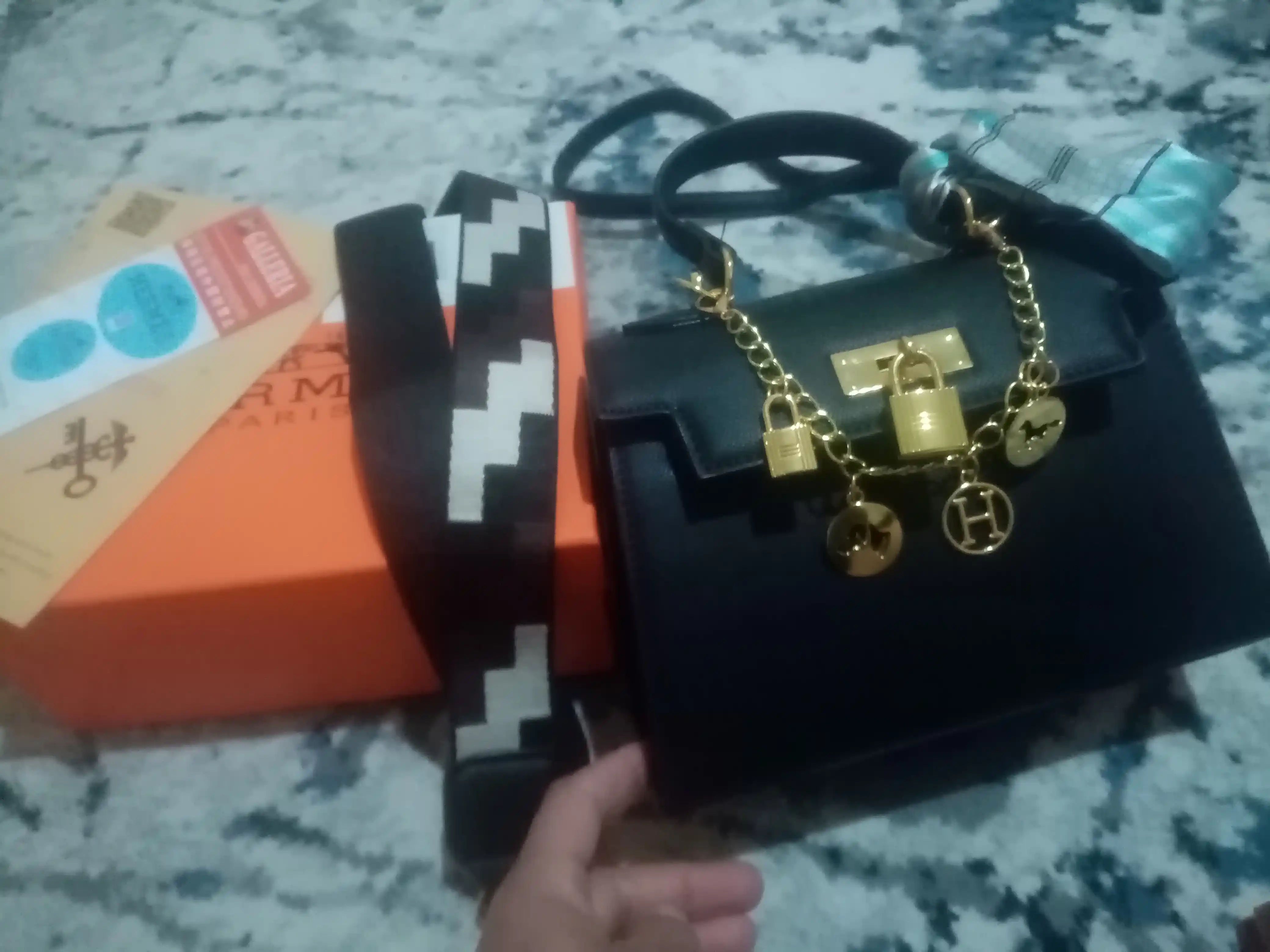 Женская сумка в стиле Hermes, подходящая для повседневного использования