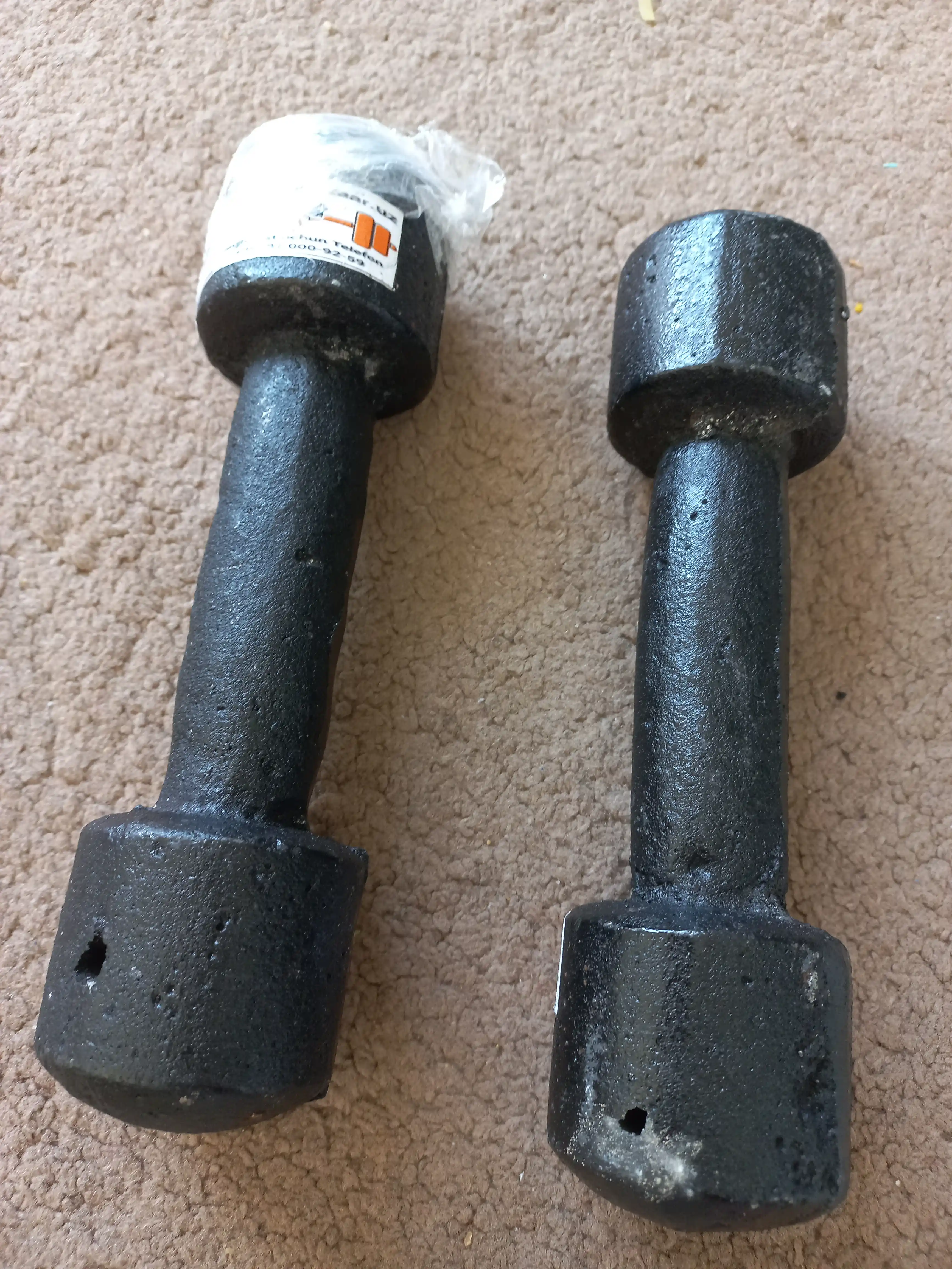 Universal metall gantel, gantellar to'plami, 1kg, 25kg