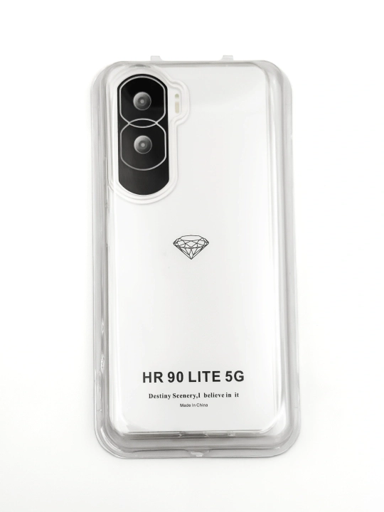 Honor 90 Lite uchun original HONOR TPU Case qoplama g‘ilofi, shaffof, silikon