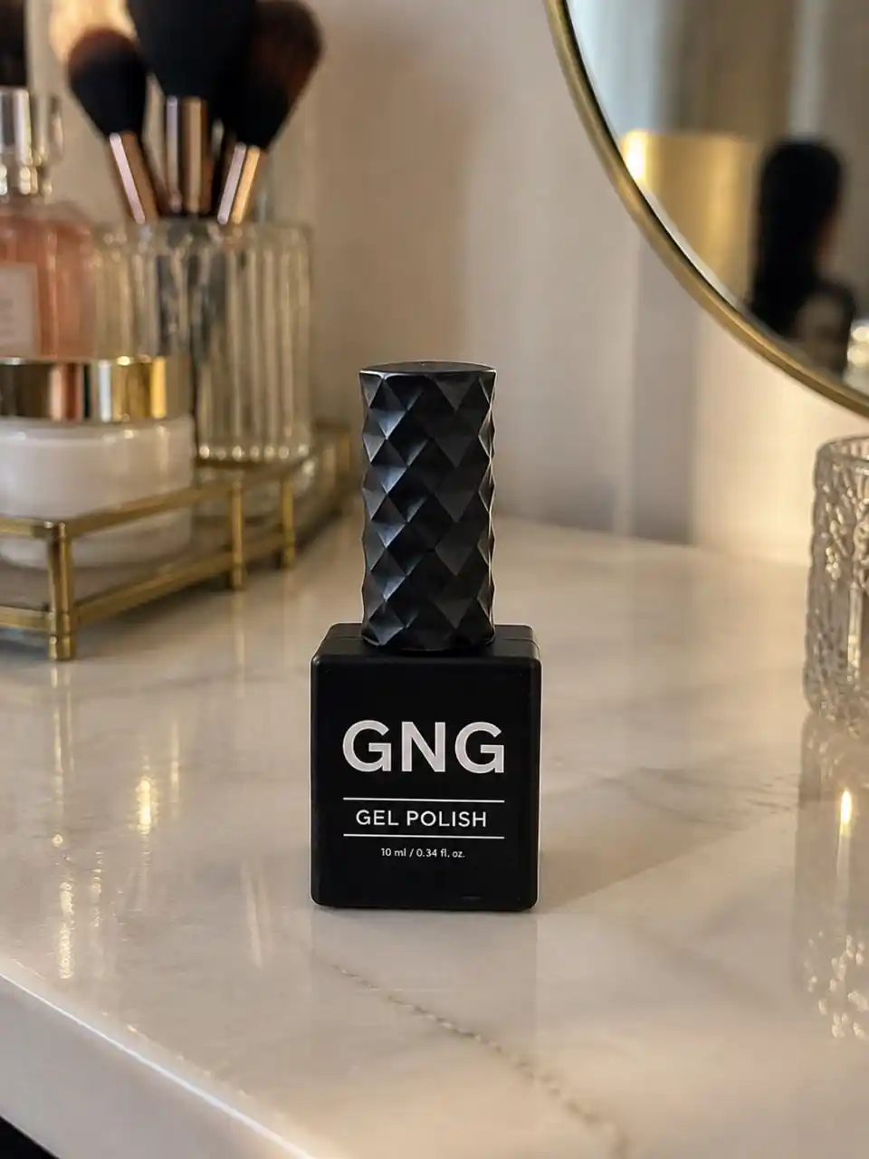 Pedikyur va tirnoqlar uchun bir fazali gel lak, 10 ml hajmli, yorqin rangli, GNG