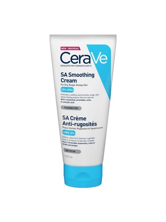 CeraVe Quruq, dag’allashgan va notekis teri uchun yumshatuvchi krem 177 g