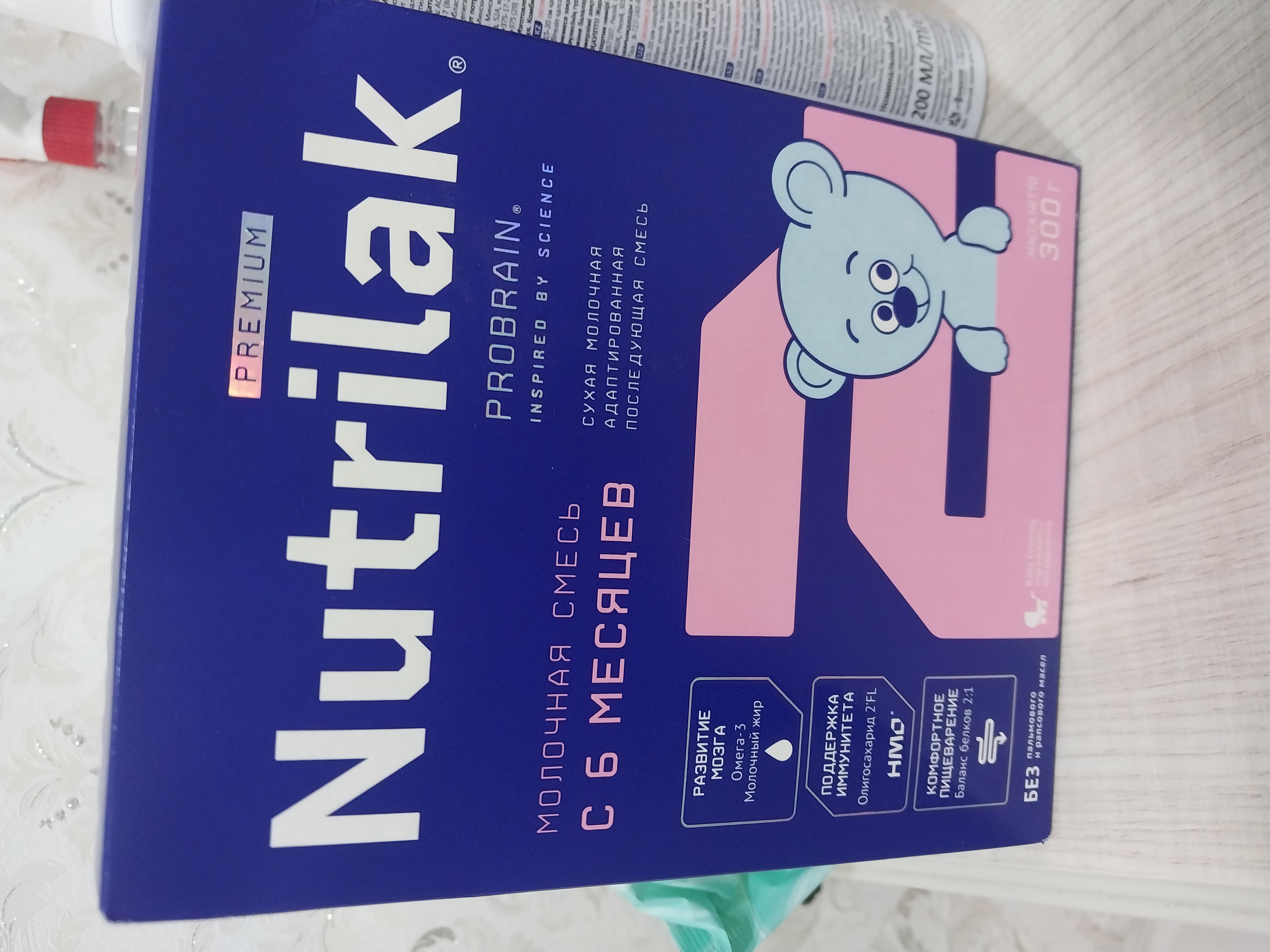 Quruq sutli aralashma Nutrilak Premium 2, keyingi, 300 g