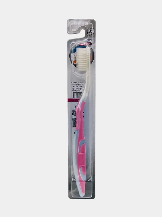 Koreys tish cho'tkasi nanokumush bilan Fusion Slim Nano Silver, yumshoq 0,01 mm