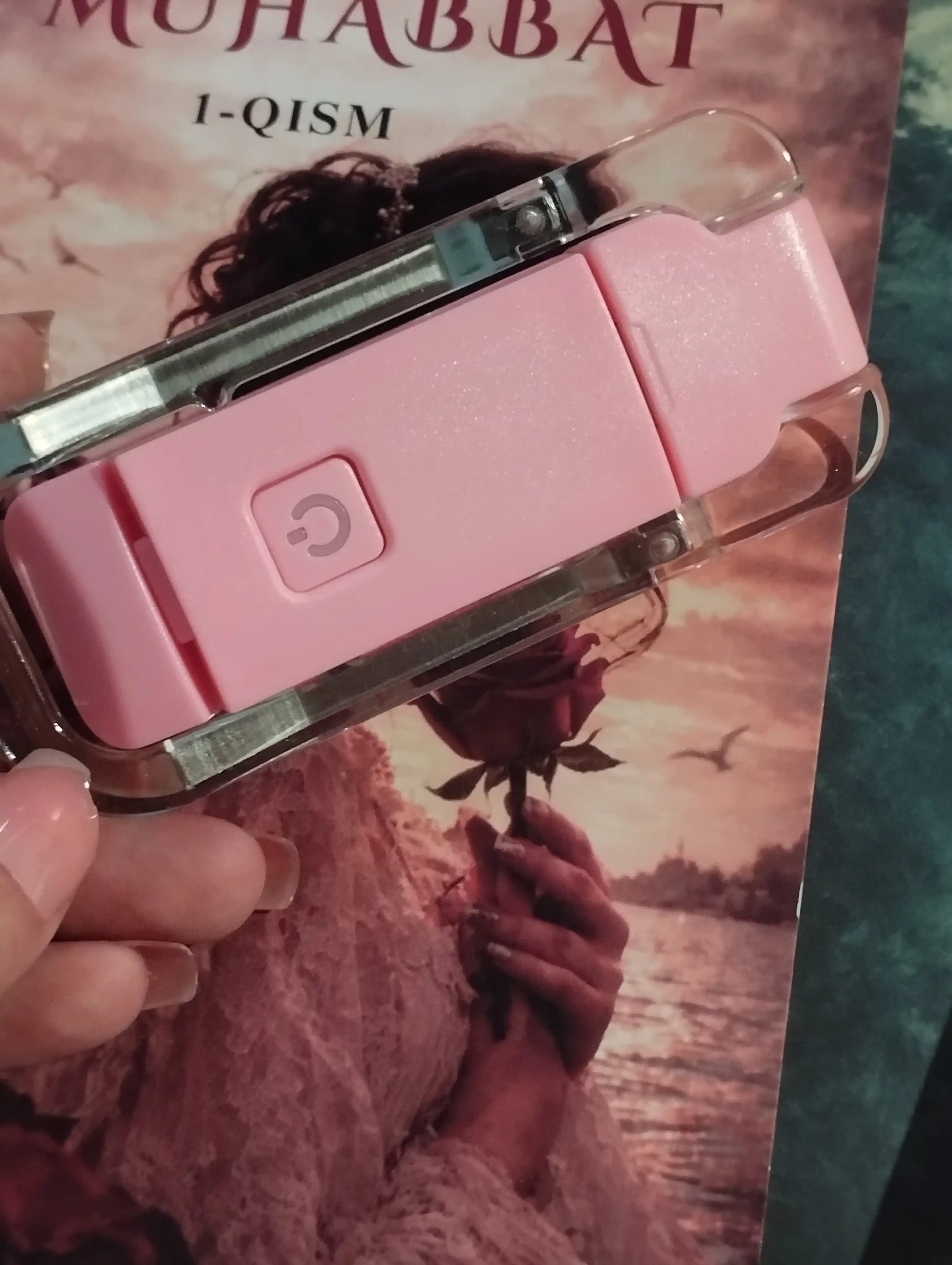 Kitob o'qish chiroqi, simsiz chiroq - USB qayta zaryadlanuvchi