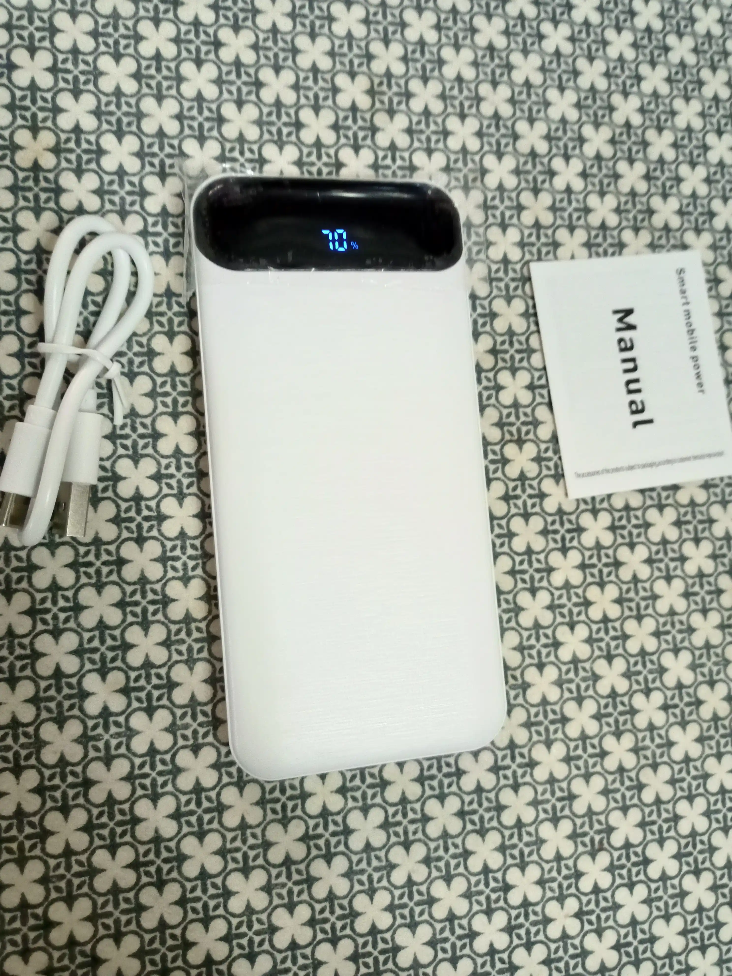 Tez zaryadlanadigan telefon uchun tashqi batareya 22.5w 20000-10000mAh