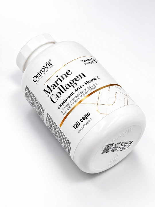 OstroVIt Marine collagen + Vitamin C Hyaluronic Acdi 120caps