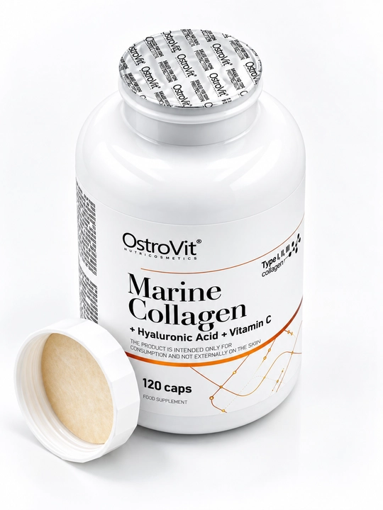 OstroVIt Marine collagen + Vitamin C Hyaluronic Acdi 120caps