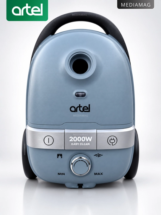 Мощный пылесос Artel B2900 2000Вт, сильное всасывание 380 Вт, HEPA фильтр, мешок 4л