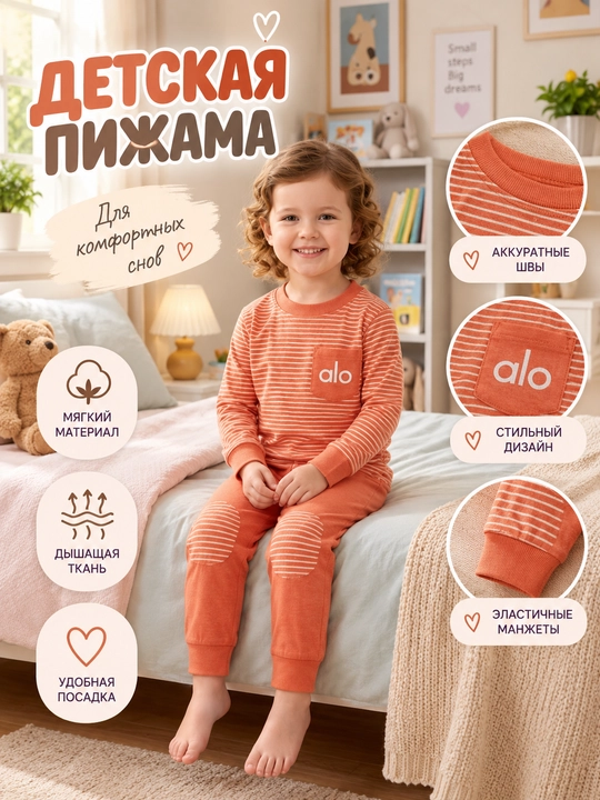 Bolalar uchun mo'ljallangan yotoq kiyimi - 