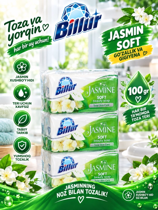 Billur Beauty Soap Go‘zallik va gigiyena sovuni - 