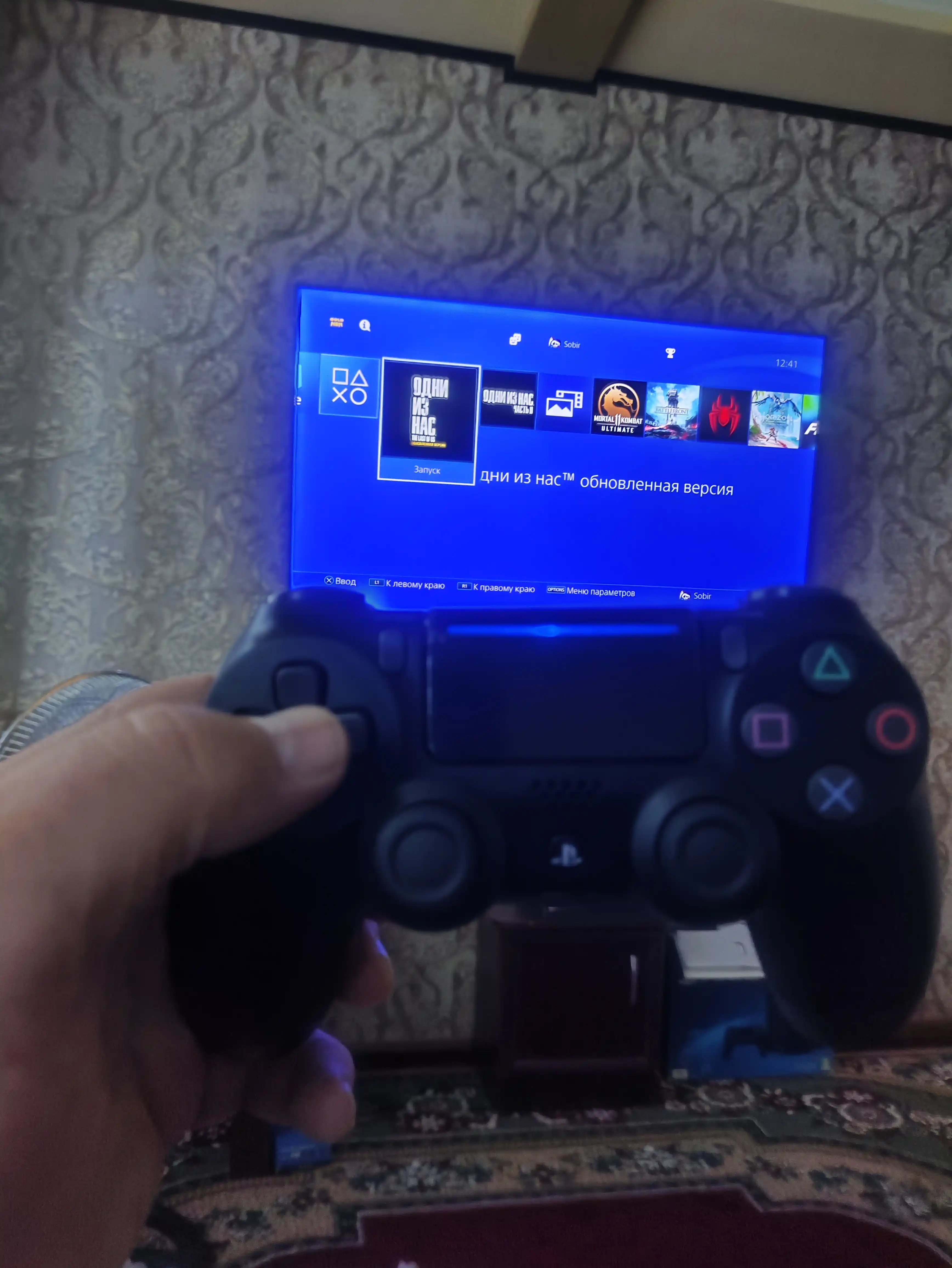 Геймпад для Sony PlayStation 4 беспроводной c зарядным кабелем, джойстик PS4 Bluetooth