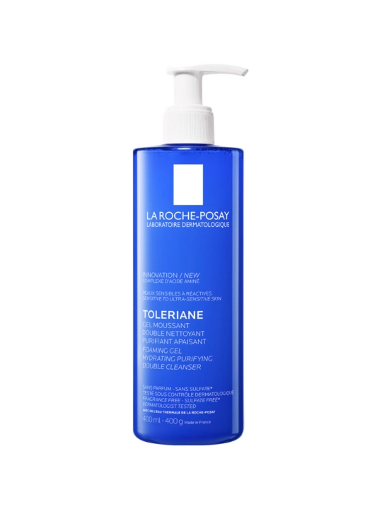 La Roche-Posay Toleriane Очищающая гель-пенка для лица двойного действия, 400 мл