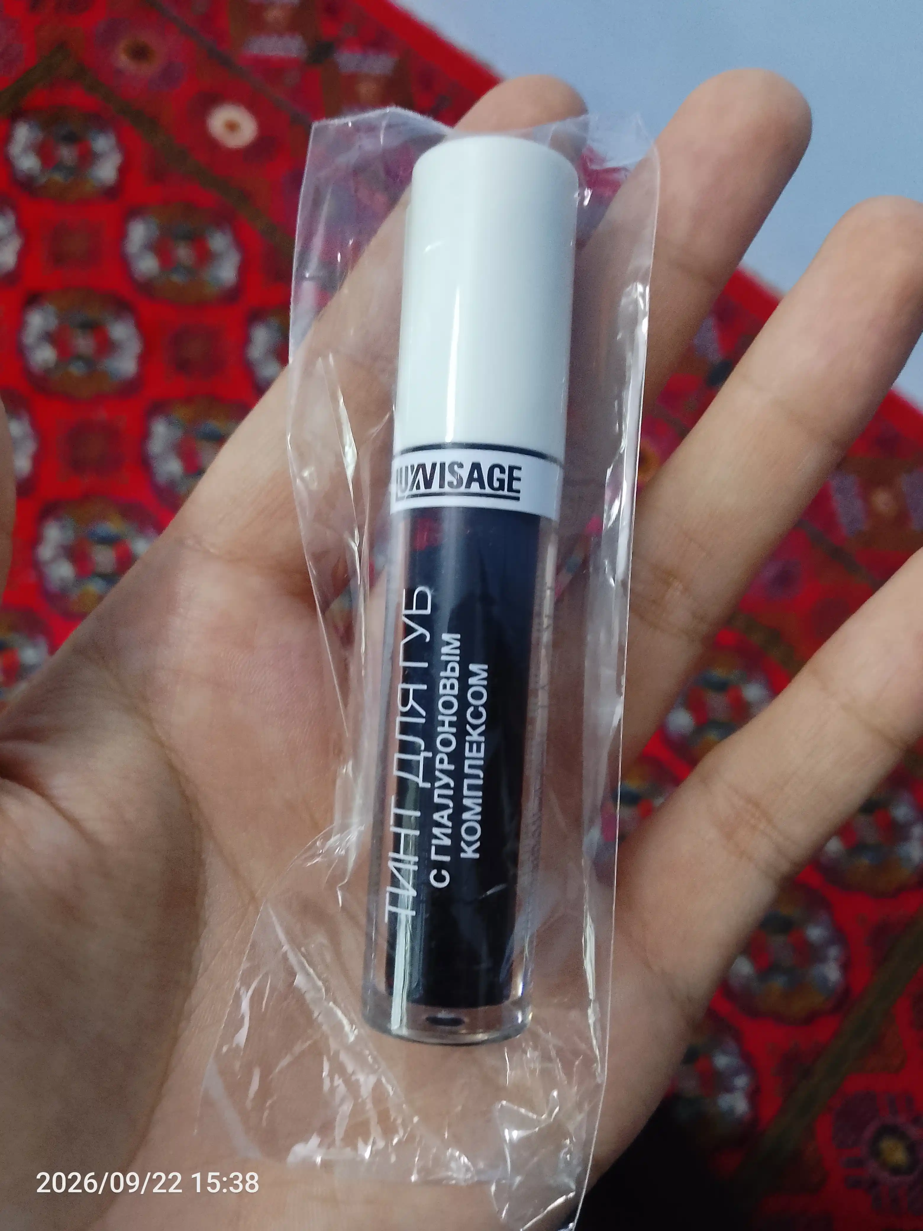 Оттеночный гель тинт для губ Luxvisage Lip Tint Aqua Gel