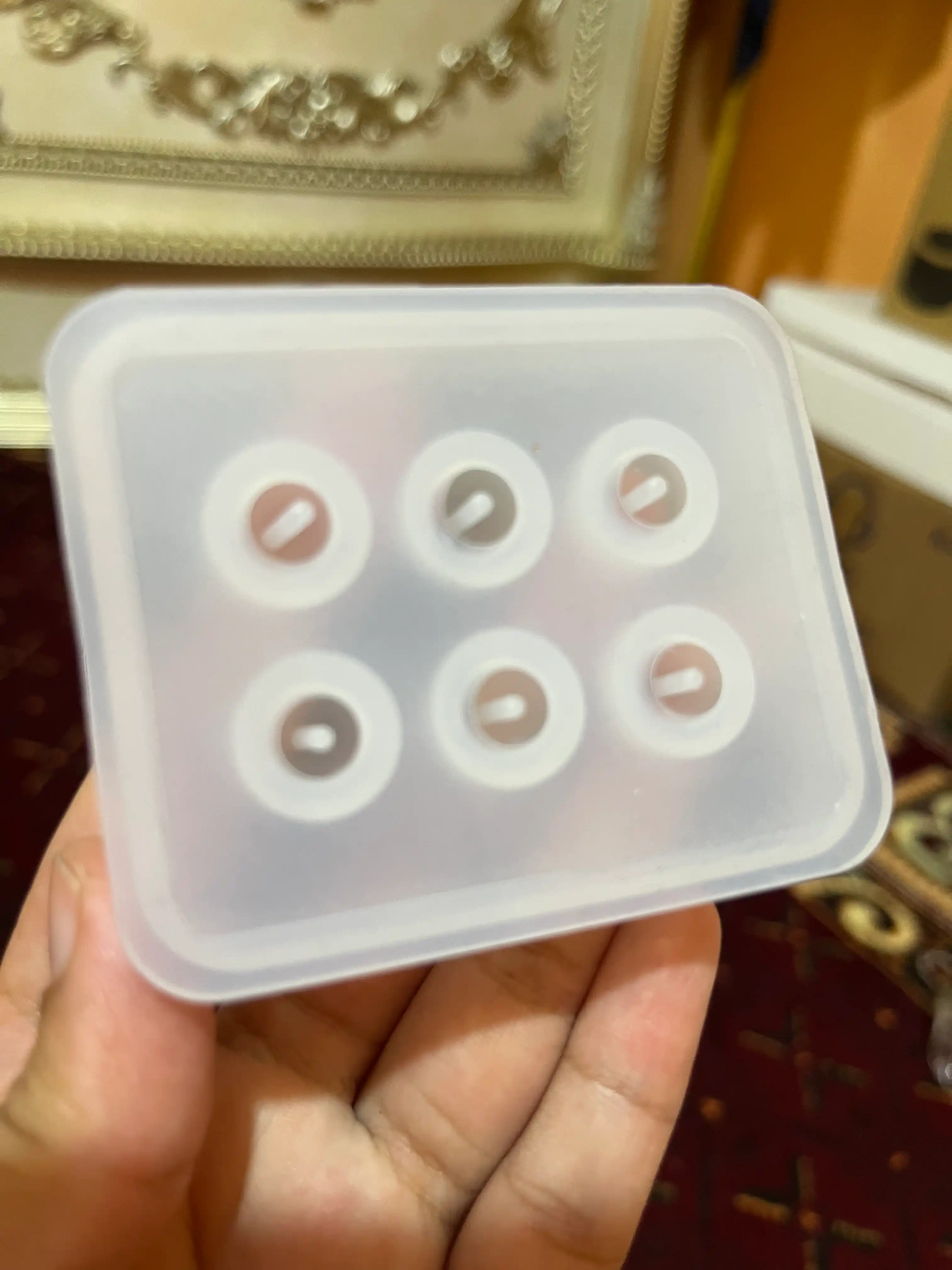 Silikon qolip Munchoqlar, tasbih bezaklar uchun qoliplar, mold 10, 12, 16 mm