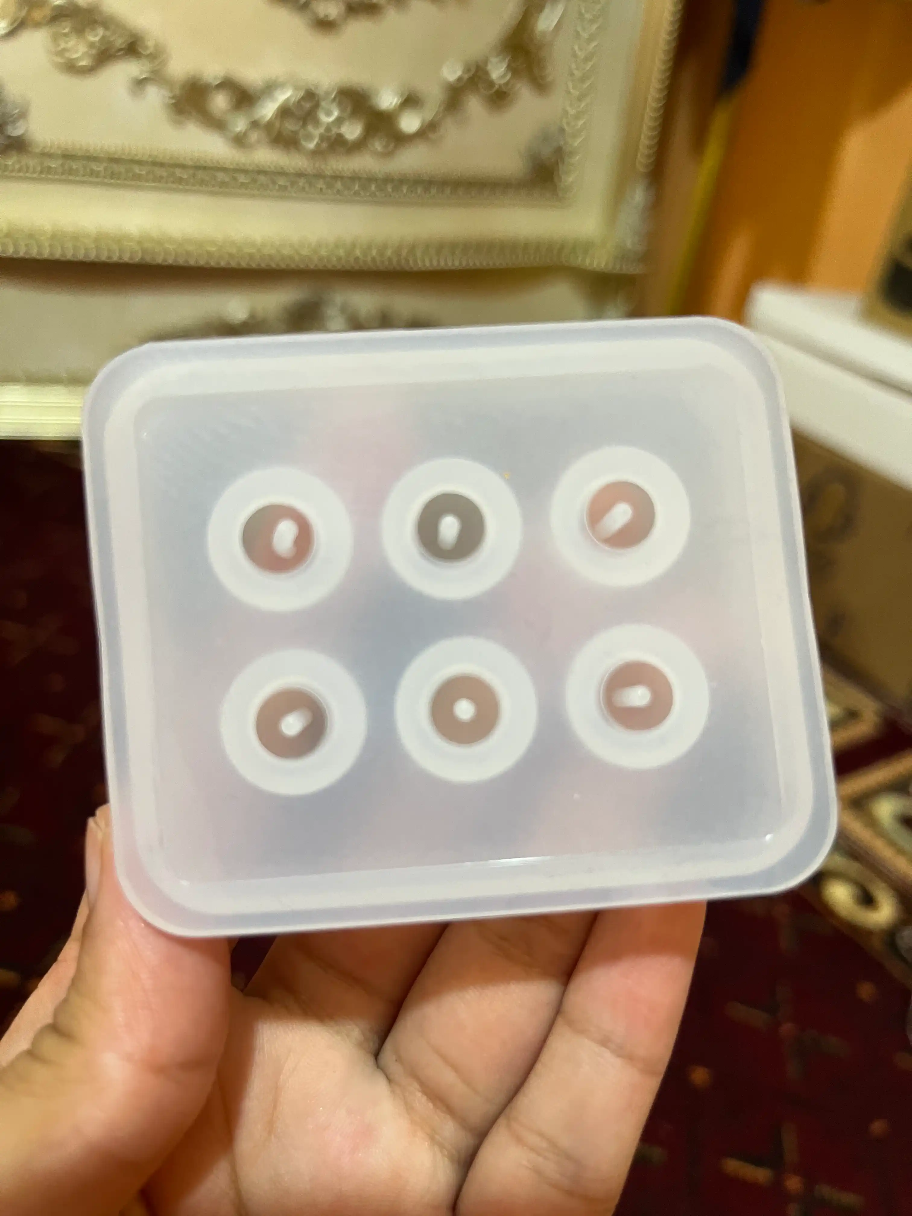 Silikon qolip Munchoqlar, tasbih bezaklar uchun qoliplar, mold 10, 12, 16 mm