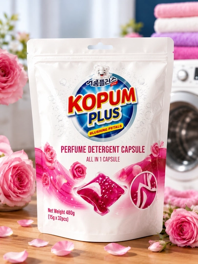 Средство для стирки, капсулы для стирки, капсулы 3 в 1, KOPUM PLUS, средство для очистки белья - 