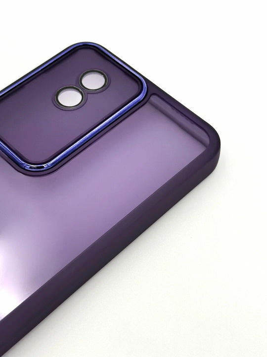 Чехол Vivo, для Y02 4G, противоударный, матовый, с защитой камеры