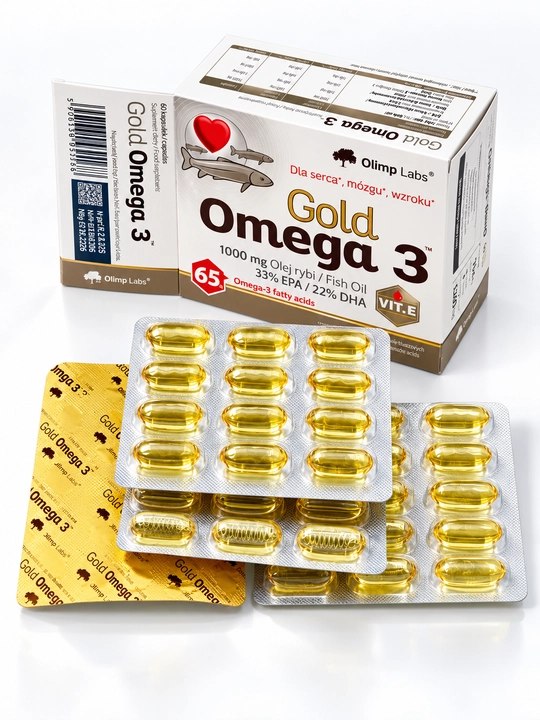 Olimp Omega 3 60 softgellari, Omega 3, baliq yog‘i