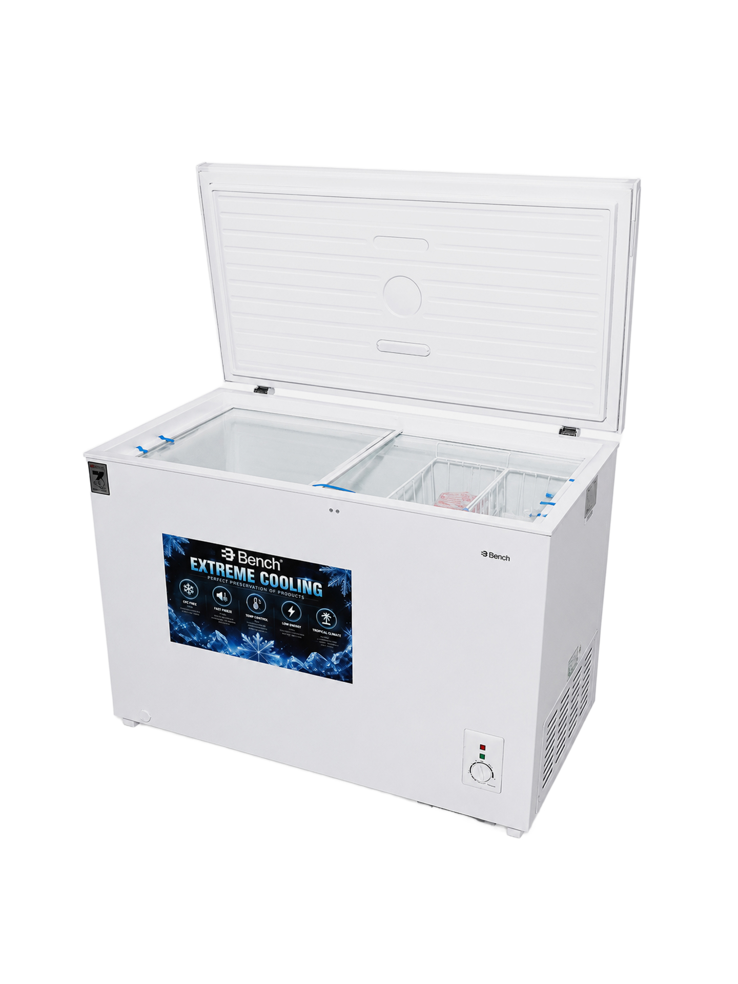 Морозильные лари Bench BF-CL200SYW 199 л и BF-CL300SYW 299 л, быстрое замораживание
