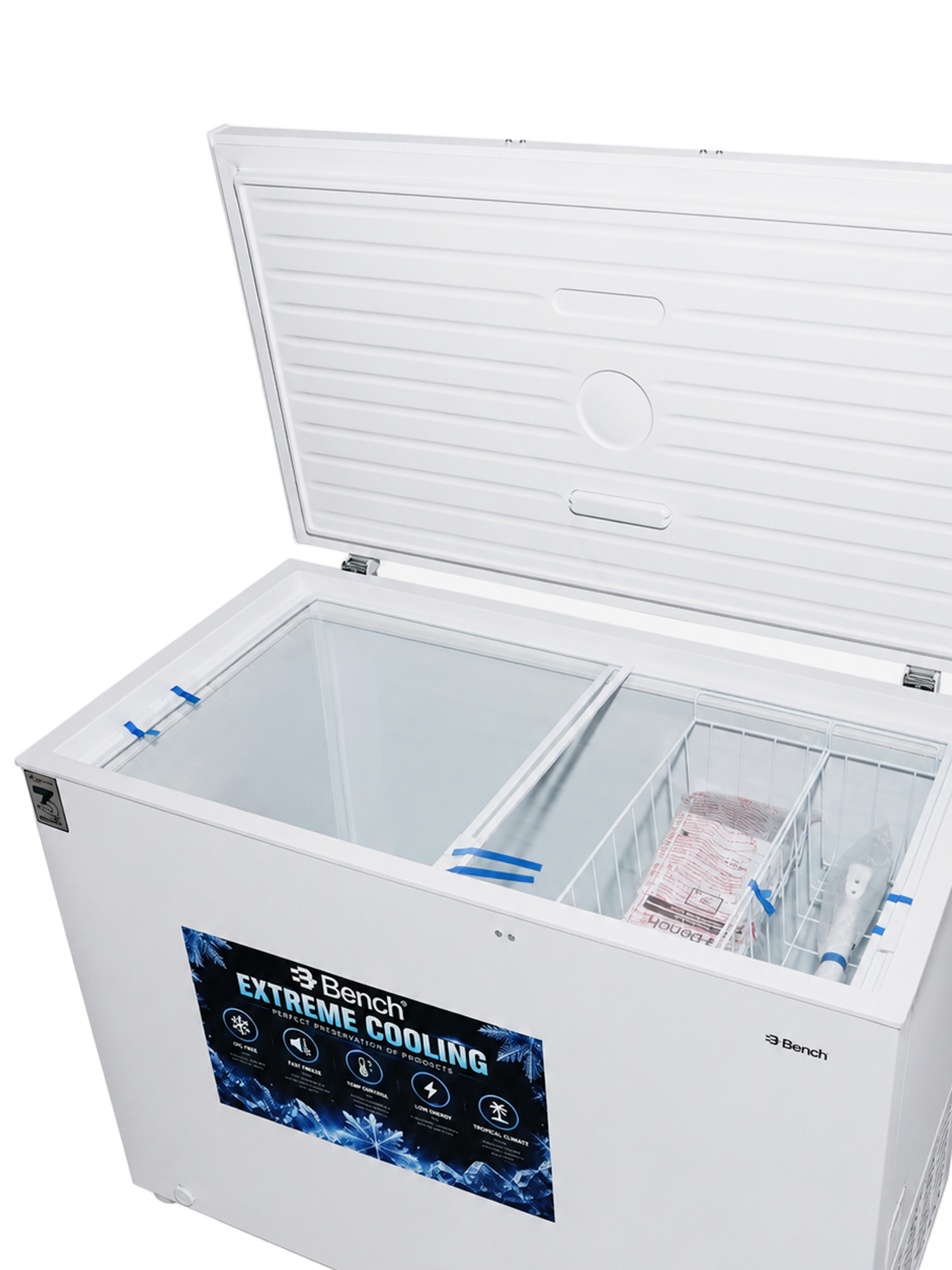Морозильные лари Bench BF-CL200SYW 199 л и BF-CL300SYW 299 л, быстрое замораживание