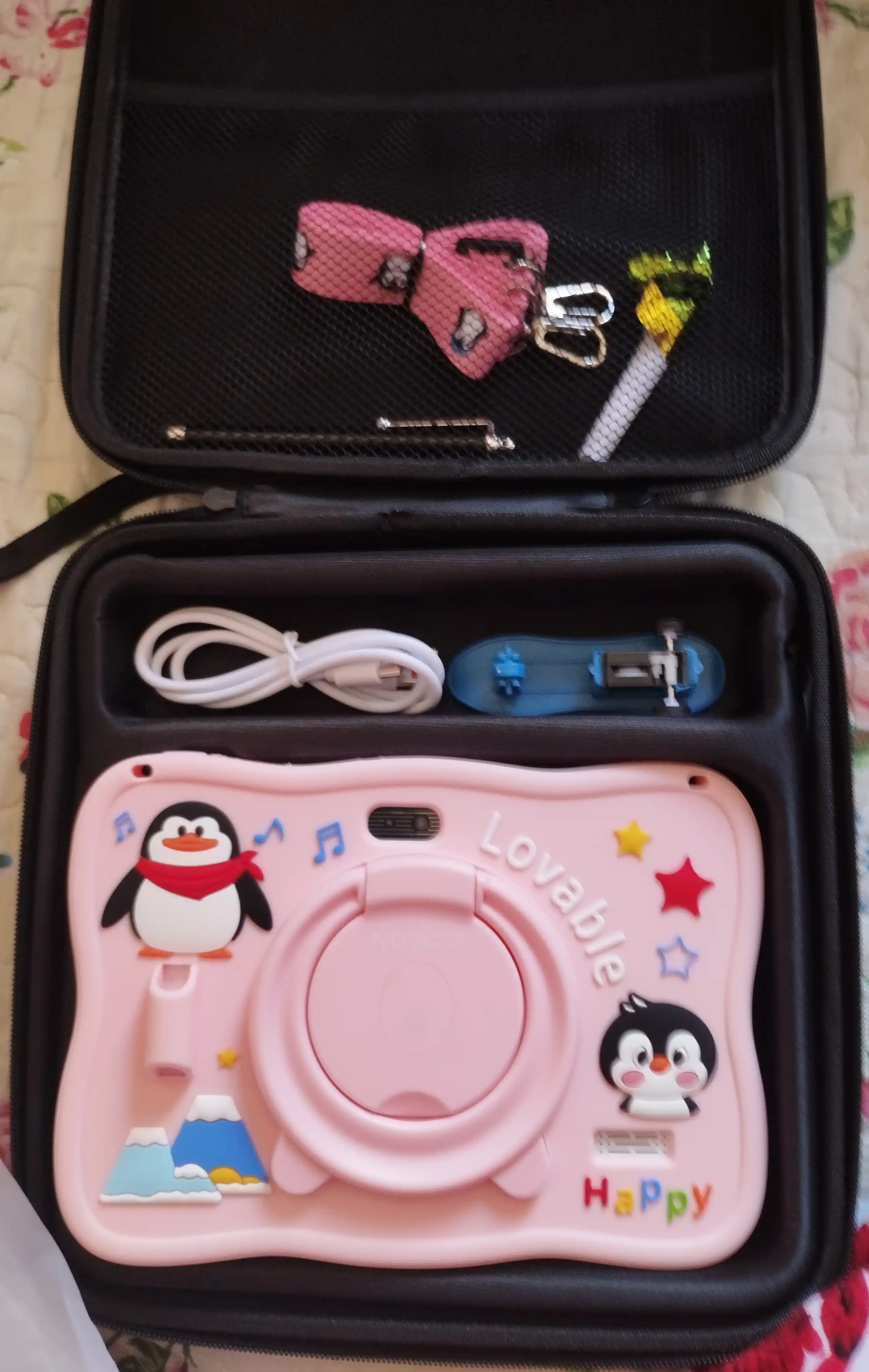 Bolalar planshet kompyuteri — xotira 128 Gb, Android 15 Pad712, C1000 CHico