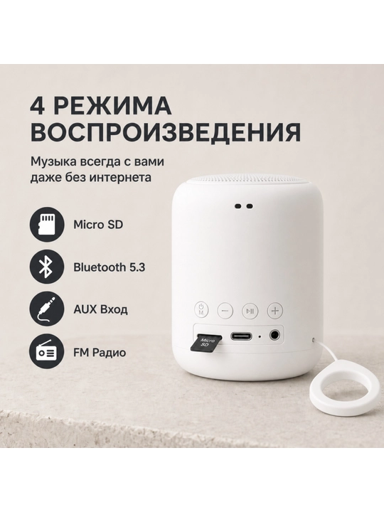 Портативная Bluetooth колонка SANAG X6S, 10 Вт, 18 ч, IPX5