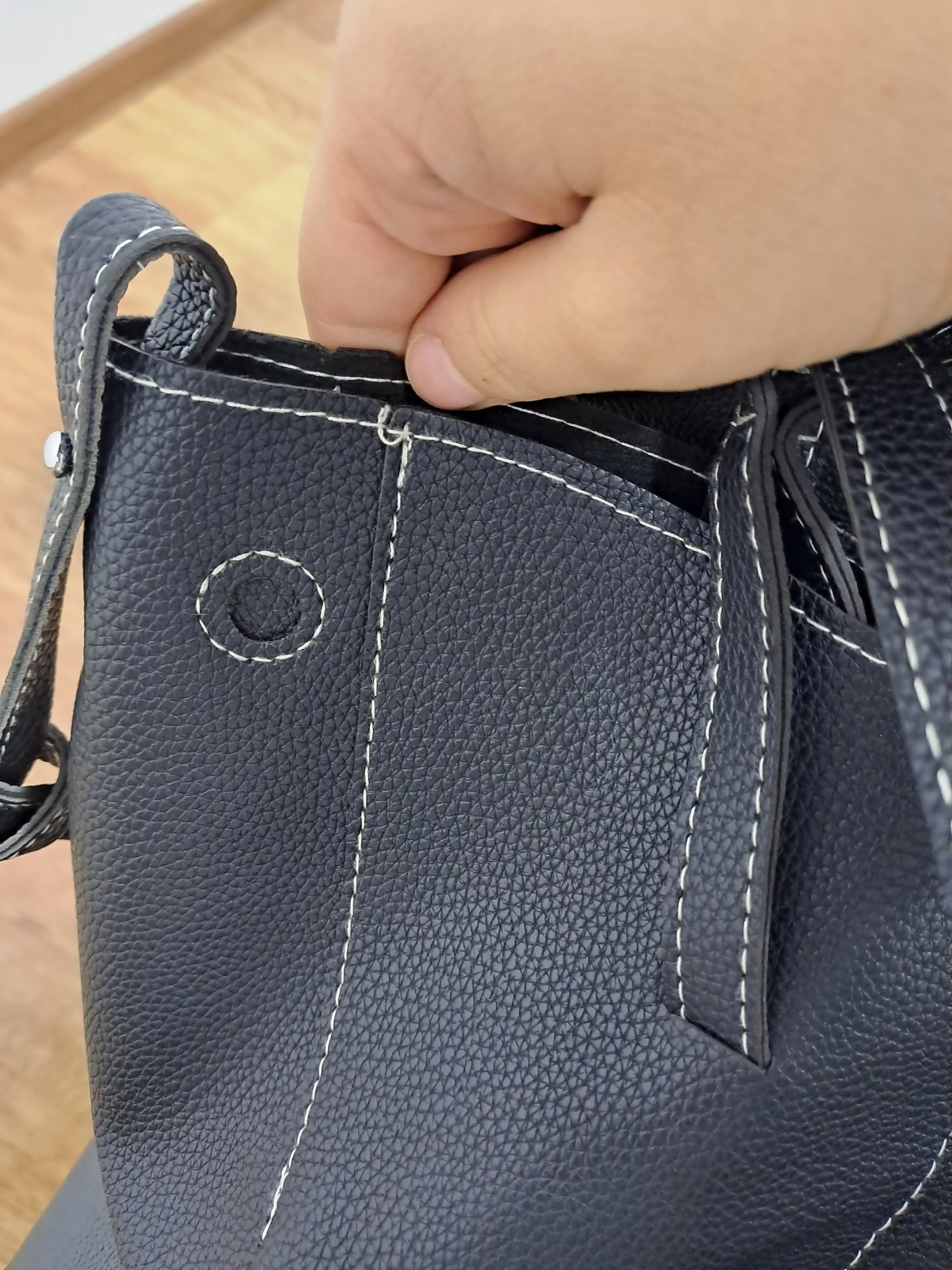 Ayollar sumkasi, yelkadan, Polene, eko charm