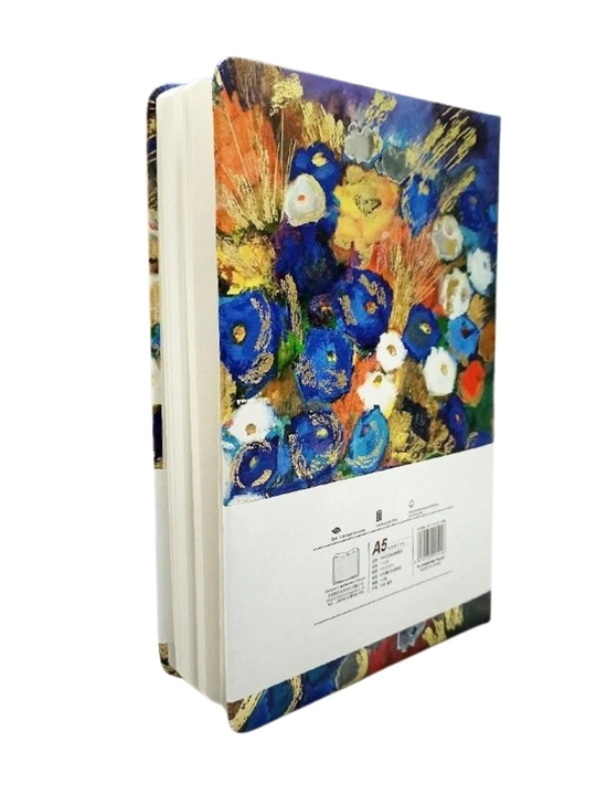 Yorqin va nafis, gulli bloknotlar, 14 * 20 sm, qizlar uchun kreativ bloknot, A5, 100+ bet