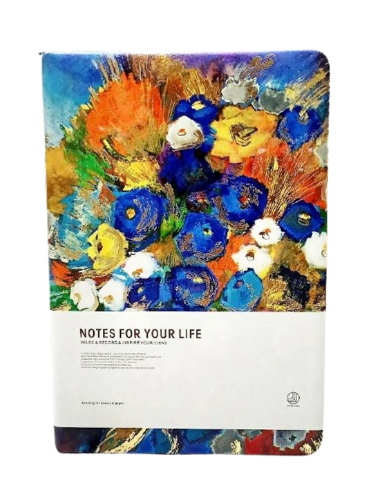 Yorqin va nafis, gulli bloknotlar, 14 * 20 sm, qizlar uchun kreativ bloknot, A5, 100+ bet