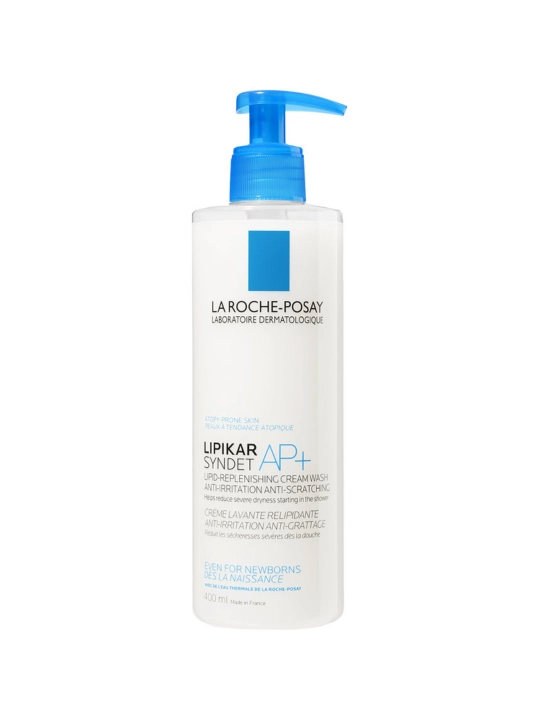 La Roche-Posay Lipikar Syndet AP+ Липидовосстанавливающий очищающий крем-гель для лица и тела, 400 мл