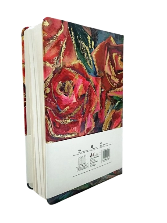 Yorqin va nafis, gulli bloknotlar, 14 * 20 sm, qizlar uchun kreativ bloknot, A5, 100+ bet